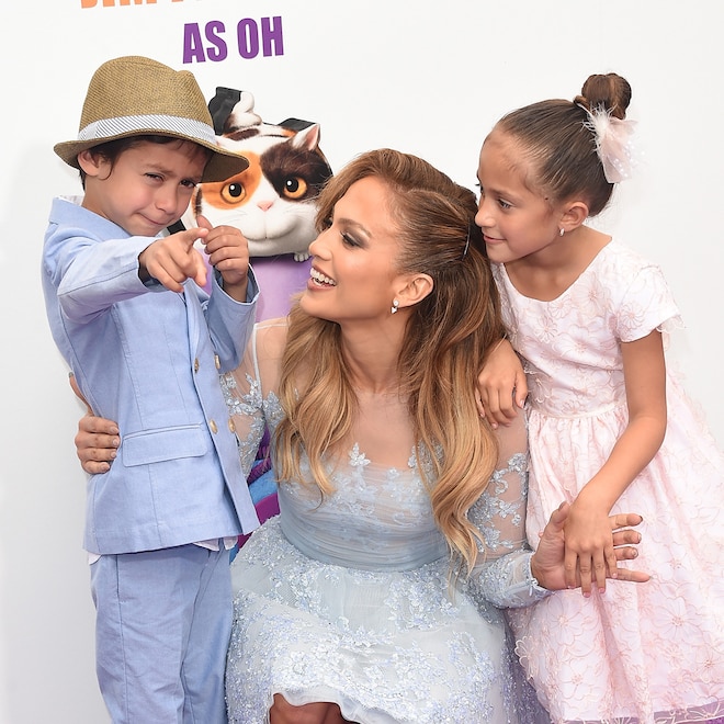 Jennifer Lopez and kids